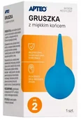 Aspiratory do nosa - Gruszka Nr 2 Z Miękkim Końcem Katar Apteo 1 Szt. - miniaturka - grafika 1