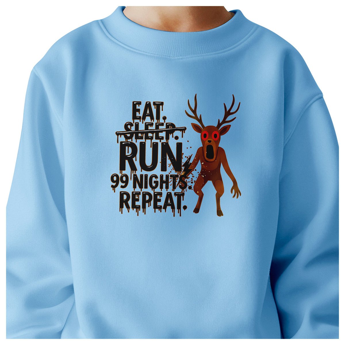 BLUZA DZIECIĘCA 99 NOCY W LESIE ROBLOX DLA CHŁOPCA DZIEWCZYNKI 146-152