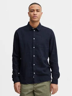 Solid Koszula 21107646 Granatowy Regular Fit - Koszule męskie - miniaturka - grafika 1