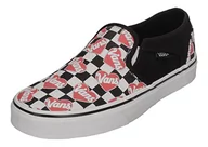 Sneakersy damskie - Vans U Era 59 Woskowane sneakersy dla dorosłych, uniseks, Vans Checkerboard Multi White, 37 EU - miniaturka - grafika 1