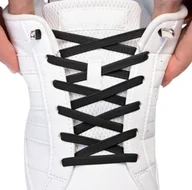 Akcesoria obuwnicze - Sznurówki Do Butów Elastyczne Płaskie Bez Wiązania - miniaturka - grafika 1