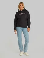 Bluzy damskie - Calvin Klein Bluza w kolorze czarnym - miniaturka - grafika 1