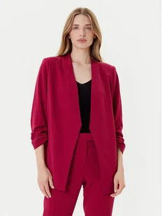 DKNY Marynarka P9RCAAWI Bordowy Regular Fit - Marynarki i żakiety damskie - miniaturka - grafika 1