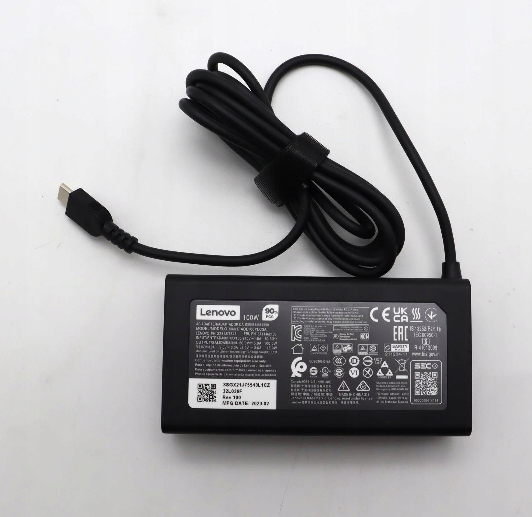 Zasilacz do laptopa Lenovo AC_ADAPTER 5A10W86310