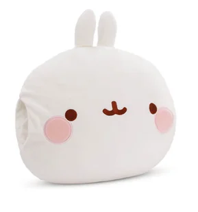 NICI 61169 Molang Mufka do rąk 33x33x10cm - Maskotki i pluszaki - miniaturka - grafika 1