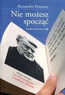 Salwator Alessandro Pronzato Nie możesz spocząć - Religia i religioznawstwo - miniaturka - grafika 2