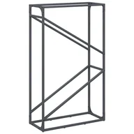 Wózki magazynowe - vidaXL Stojak na drewno opałowe, antracyt, 60x25x100 cm - miniaturka - grafika 1