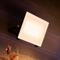 Lampy ogrodowe - Philips Reflektor zewnętrzny LED Lois UE flood, 24 W, 3000 K, IP65 flood, czarny, aluminium - miniaturka - grafika 1