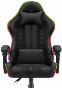 Fotel Gamingowy Hell'S Chair Hc- 1004 Led Black Tkanina - Fotele gamingowe - miniaturka - grafika 1