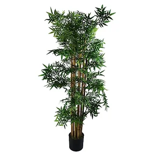 Leaf Design UK Sztuczne rośliny/drzewa, 150 cm, orientalny bambus - Sztuczne drzewka - miniaturka - grafika 1