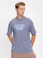 Koszulki męskie - Reebok T-Shirt Archive Essentials IK6123 Niebieski Regular Fit - miniaturka - grafika 1