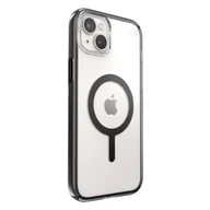 Etui i futerały do telefonów - Speck Presidio Perfect-Clear with Impact Geometry + MagSafe - Etui iPhone 14 Plus z powłoką MICROBAN (Clear / Black) - miniaturka - grafika 1