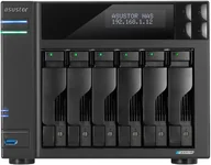 Serwery plików NAS i macierze dyskowe - Serwer plików Asustor LOCKERSTOR 6 AS6706T 6-bay, Intel Celeron N5105 Czterordzeniowy 2.0GHz, 16GB RAM DDR4. 4x M.2 PCIe NVMe, 2x 2.5 GbE. 2x USB 3.2. HDMI 2.0b, 1x PCIe - miniaturka - grafika 1