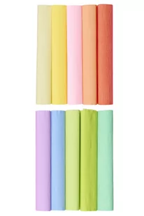 Top-2000 Bibuła marszczona Creatinio 25x200 mały mix pastelowy komplet 10 sztuk 400153933 TOP-2000 400153933 - Szkolne artykuły papiernicze - miniaturka - grafika 1
