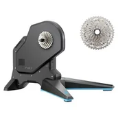 Trenażery rowerowe - Trenażer rowerowy GARMIN Tacx Flux 2 Smart T2980 + Kaseta zębatek SHIMANO Deore CS-M5100-11 - miniaturka - grafika 1