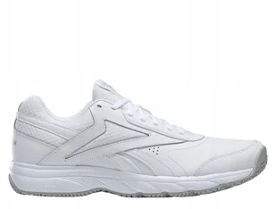 Reebok Buty Sportowe Skórzane Białe Work N Cushion FU7354 100001161 45,5 - Buty sportowe męskie - miniaturka - grafika 1