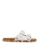 Klapki i japonki damskie - Melissa Klapki Wide Ad 32950 Biały - miniaturka - grafika 1