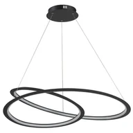 Lampy sufitowe - Spirello LED lampa wisząca czarna ST-8826P/B Step Into Design - miniaturka - grafika 1