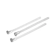 Inne akcesoria elektryczne - Düwi Opaska zaciskowa WIELOKROTNEGO UŻYTKU 200X7,6MM, 25SZT, BIAŁE - miniaturka - grafika 1