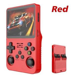 PRZENOŚNA KONSOLA R36S DO GIER RETRO 18000 GIER 64GB GAMEBOY MAGENTA - Konsole i gry retro PRZENOŚNA KONSOLA R36S DO GIER RETRO 18000 GIER 64GB GAMEBOY MAGENTA - Konsole i gry retro - miniaturka - grafika 1