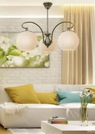 Lampy sufitowe - Candellux ORBIT LAMPA WISZĄCA 3X60W E27 PATYNOWA MIEDŹ - miniaturka - grafika 1