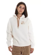 Bluzy damskie - BOSS Bluza damska, biała, L (DE) - miniaturka - grafika 1