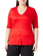 Koszulki i topy damskie - s.Oliver BLACK LABEL Koszulka damska z krótkim rękawem, RED, 40, czerwony, 40 - miniaturka - grafika 1