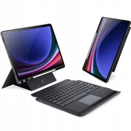 Etui do tabletów - DUX DUCIS etui DK składane z klawiaturą bezprzewodową do SAMSUNG Tab S10 Plus/S9 Plus/S9 FE Plus czarne - miniaturka - grafika 1