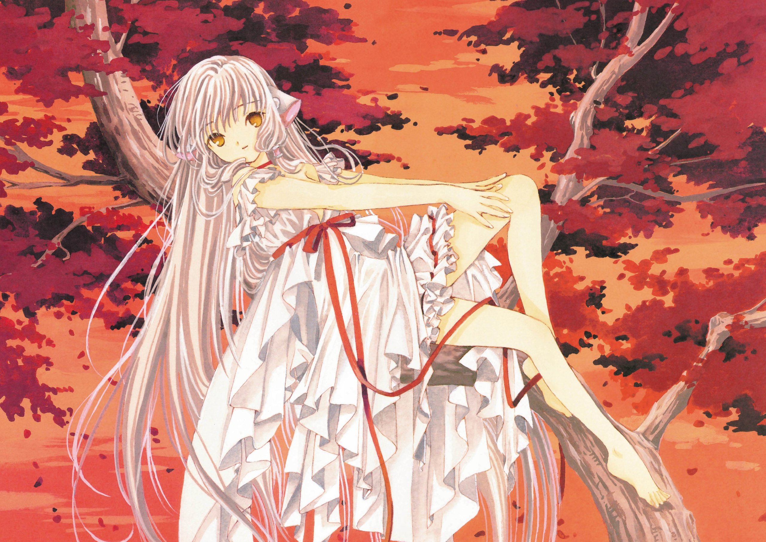 Plakat A2 anime manga Chobits Clamp