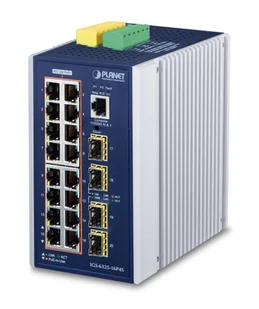 PLANET IGS-6325-16P4S łącza sieciowe Zarządzany L3 Gigabit Ethernet - Routery - miniaturka - grafika 1