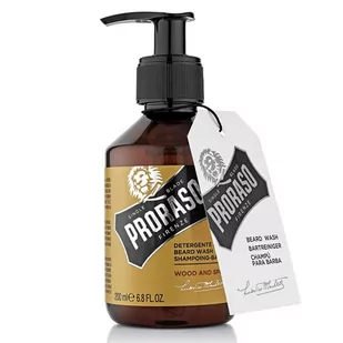 Proraso Wood and Spice szampon do brody 200 ml - Kosmetyki i akcesoria do pielęgnacji brody - miniaturka - grafika 1