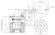 Układ zawieszenia - akcesoria - AIR SPRING WITH PLASTIC PISTON - miniaturka - grafika 1
