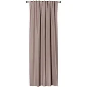 Zasłony - Zasłona termiczna THERMO 140 x 260 cm taupe - miniaturka - grafika 1