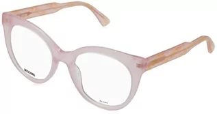 Okulary przeciwsłoneczne - Moschino Damskie okulary przeciwsłoneczne Mos613, różowe, 51, Rosa - grafika 1