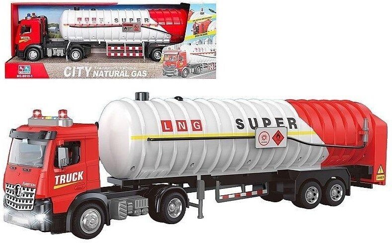 Adar Auto ciężarowe z cysterną 54x19x11cm EDUKAMP