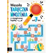 Książki edukacyjne - Wesoła tabliczka mnożenia z magiczną lupką od 7 lat - miniaturka - grafika 1