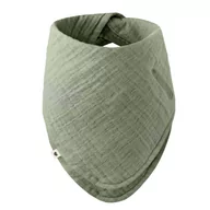 Śliniaki i fartuszki - BIBS BANDANA BIB 100% GOTS organic cotton, SAGE - miniaturka - grafika 1