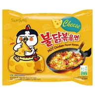Kuchnie świata - RAMEN SAMYANG 140g HOT KURCZAK SER - miniaturka - grafika 1