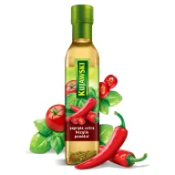 Olej spożywczy - KUJAWSKI OLEJ 250 ML. OLEJ RZEPAKOWY Z PIERWSZEGO TŁOCZENIA Z PAPRYKA OSTRĄ, POM - miniaturka - grafika 1