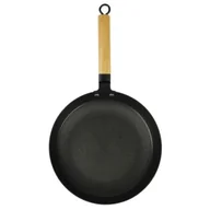 Patelnie - Patelnia tradycyjna Silesia Emalia Ludmiła 28 cm żeliwna - miniaturka - grafika 1