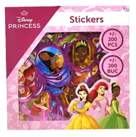 Szkolne artykuły papiernicze - Pakiet naklejek Disney Księżniczki +/- 200 szt. - miniaturka - grafika 1