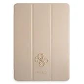 Etui do tabletów - Guess Etui na iPad 11" 2021 Saffiano Collection Book Cover złoty GUE001475 - miniaturka - grafika 1