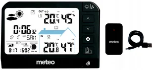 Stacja Pogody Pogodowa Pogodynka Higrometr Czujnik Zewnętrzny Zegar Dcf - Stacje pogodowe - miniaturka - grafika 1