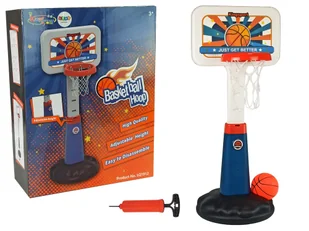 ZESTAW DZIECIĘCY KOSZYKÓWKA KOSZ GRA ZESPOŁOWA - Zabawki i gry sportowe - miniaturka - grafika 1