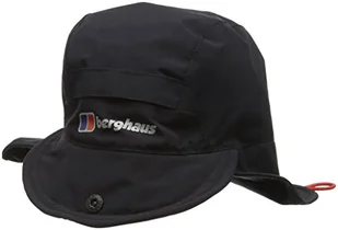 Berghaus wodoodporny męski kapelusz z powłoką wodną dostępny w kolorze czarnym - mały/średni 421722BP6S/M - Czapki damskie - miniaturka - grafika 1
