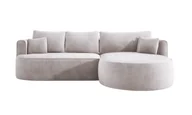 Sofy i kanapy - Domo-Home Nowoczesny rozkładany narożnik FIORE z funkcją spania, kanapa z automatycznym rozkładaniem, sofa, rozkładana sofa RIGHT 284x183x82 cm Salvador 13 - miniaturka - grafika 1