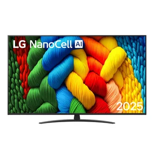 Telewizor LG NanoCell AI 65NANO81A6A (65") 4K Ultra HD Smart TV Wi-Fi Czarny - Telewizory - miniaturka - grafika 1