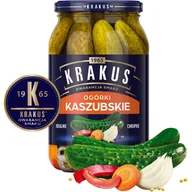Pasztet i przetwory mięsne - Krakus Ogórki Konserwowe Kaszubskie 870 g - miniaturka - grafika 1