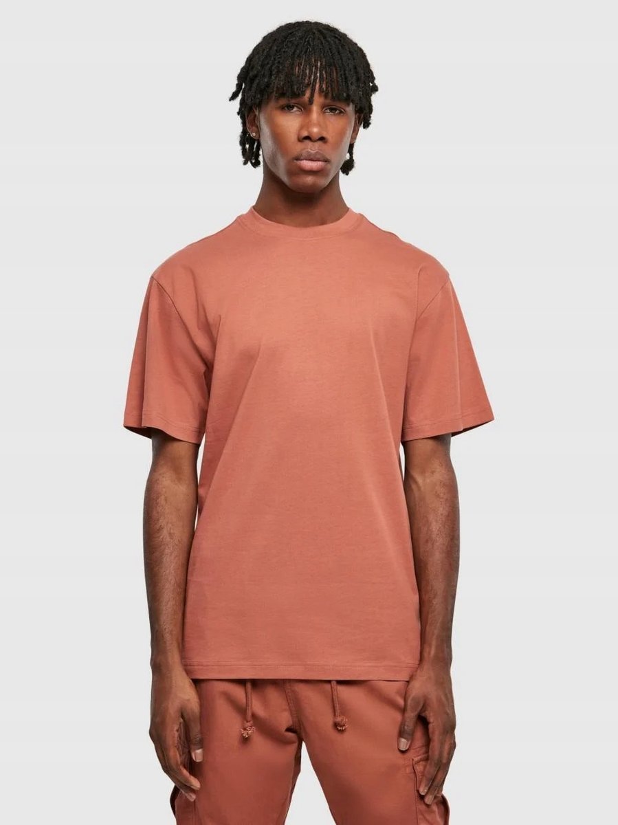 MĘSKA KOSZULKA URBAN CLASSICS Jasna Czerwona M