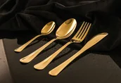 Inne sztućce - KOMPLET 24 SZT. SZTUĆCÓW DLA 6 OSÓB LUCE ZŁOTY 0541 - miniaturka - grafika 1